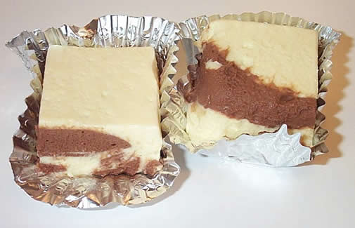 チョコマーブルチーズケーキ