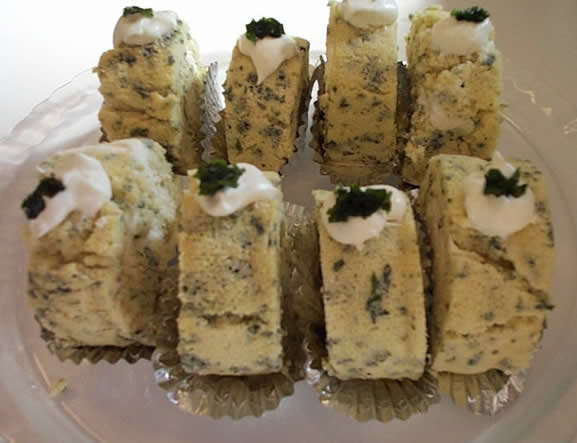 わかめのロールケーキ